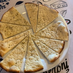 Pizza foccacia tamaño mediano