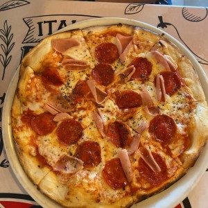 Jamón con peperoni