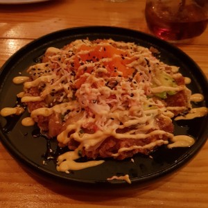 pizza de salmon