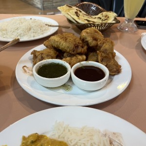 Meat Appetizers - Fish Pakora
