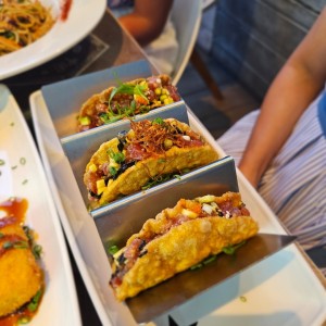 Tacos Laab de Pollo