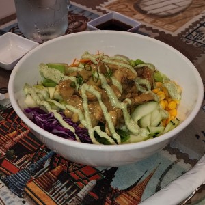 Poke de Pollo al Curry