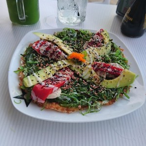 Pizza de vegetales