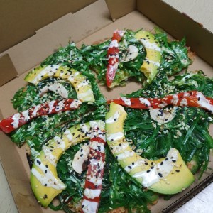 Pizza Sushi de Vegetales