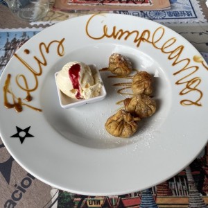 Wanton de Dulce de Leche