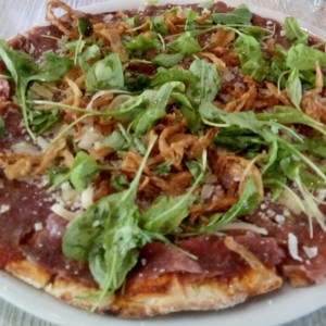 Pizza Carpaccio de Res