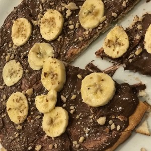 Pizza de Nutella