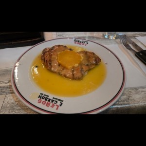 FILETE DE POLLO A LA NARANJA