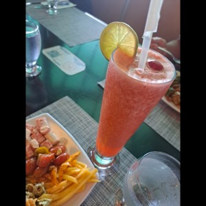 limonada de fresa