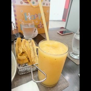 Licuado de maracuya
