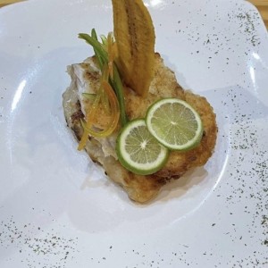 Corvina a la plancha