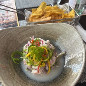 CEVICHES - CEVICHE DE CORVINA