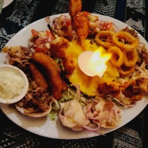 Piqueo especial de Mariscos