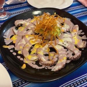 Entradas Frias - Pulpo al Olivo