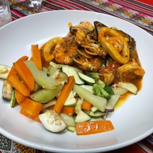 Corvina a lo macho 