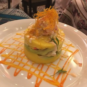 Causa de Camarones