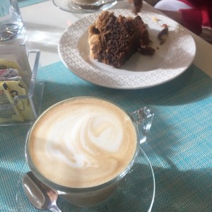 carret crumble y capuchino