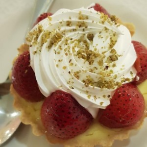 tartaleta de fresas