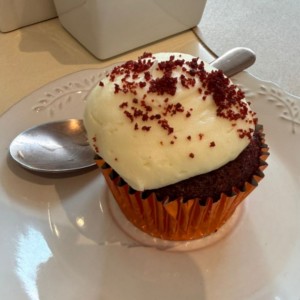 cupcake de red velvet