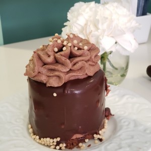 mousse de chocolate