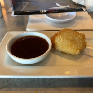 Brochet de queso gouda