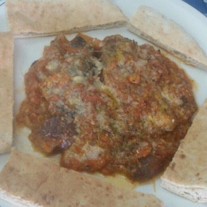 Berenjena al tomato