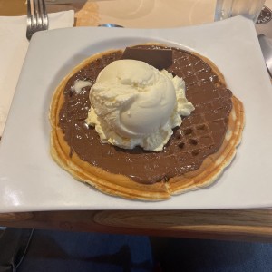 Waffle nutella