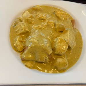 Crepes de pollo al curry