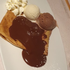 crepe de chocolate