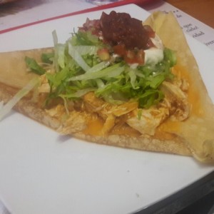 Crepa de pollo mexicano