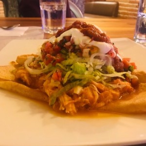 crepe mexicano de pollo