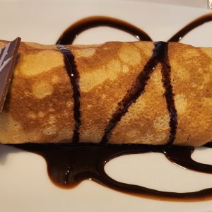 Crepe de frutos rojos