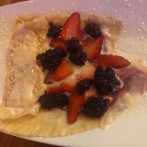 creoe de fresa y mora