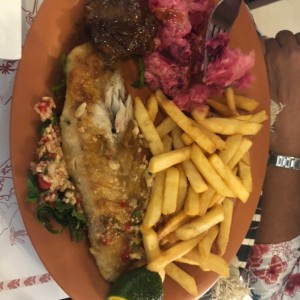 pescado a la plancha