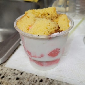 Postres - No me Olvides helado fresa