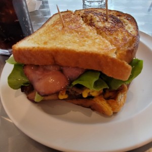 Hamburguesa - Quesoburguesa extra tocino