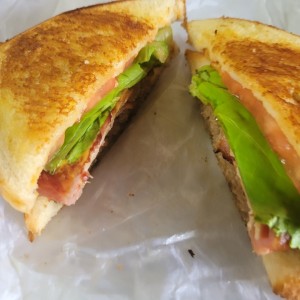 hamburguesa con tocino