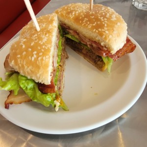 Hamburguesa - Hamburguesa con tocino