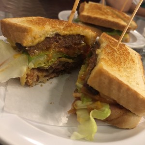 Quesohamburguesa con bacon