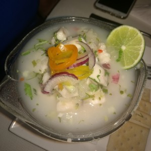 ceviche de Corvina