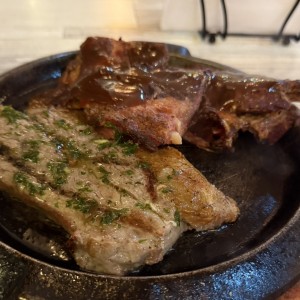 Carne y costilla