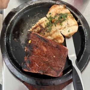 Costilla y Pollo