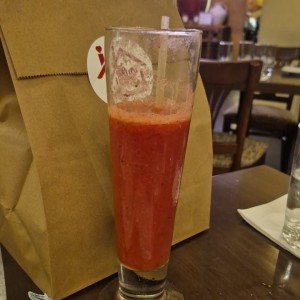liquado de fresa