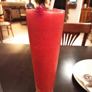 Licuado de fresa
