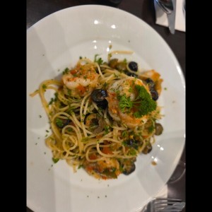 Primi Piatti - Oleo con Langostinos