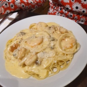 pasta con frutos del mar