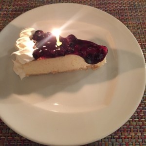 Cheesecake de Blueberries