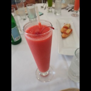 Licuado de fresa