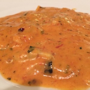raviolis con salsa de vodka