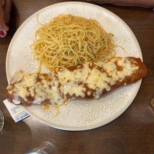 Pechuga de Pollo a la Parmesana